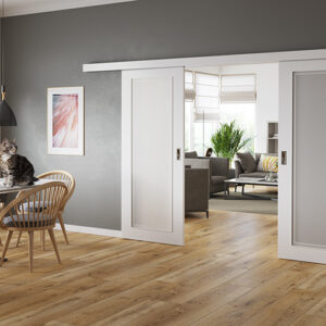 on wall sliding door system   1