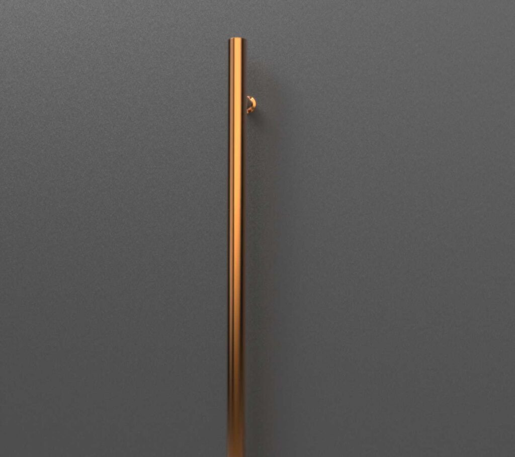 hndlA round bronze
